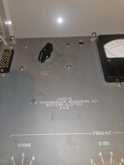 2 PIECES WESTERN ELECTRIC 37B TRANSMISSION MEASURING SET NOISE FIGURE TEST SET