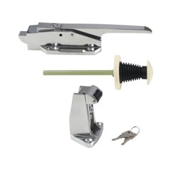 COMPLETE DOOR LATCH SET WITH INSIDE RELEASE & KEYS