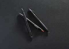 Pentonic School Office Pens Blue Ink 0.7mm 12 Count (1box) with One Bottle