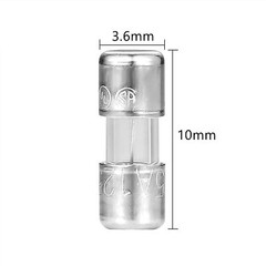 10pcs 3.6x10mm C9 C7 Christmas Light fuses 5Amp 125Volt 5A 125V 3A 1A 2A 0.5A