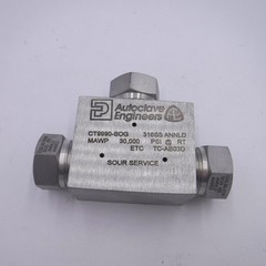 Parker Autoclave Engineers High Pressure Tee Fitting CT9990-SOG 30,000PSI