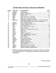 Wisconsin W4-1770 Engine Illustrated Parts Manual #2146