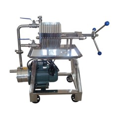 220V FT-150 Stainless Steel Filter Press Filter Slag Machine Plate and Frame