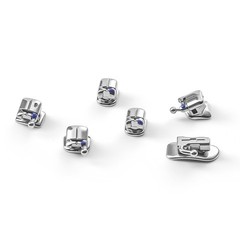 AZDENT Dental Orthodontic Brackets Self Ligating Braces ROTH /MBT 0.022 345 Hook