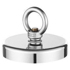 VEVOR Fishing Magnet Strong Heavy Duty Rare Earth Neodymium Pull Force 1000 LBS