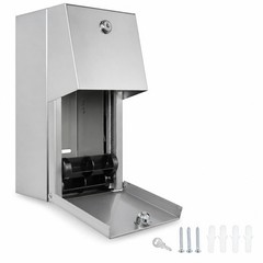 Stylever Commercial Toilet Paper Dispenser – 304 Stainless Steel Double Gray