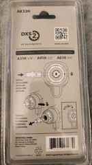Ingersoll Rand DXS 3/8″, 1/2″ and 3/4″ Drive Standard Anvil 3 Piece Set AK33H