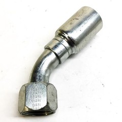 ?Eaton 1″ x 1″ 45 Degree Swivel Hydraulic Hose Fitting 16U-696 NOS