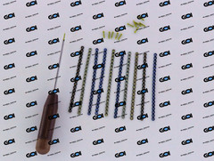 1.5mm Mini Adaption Plates w/ Cross Drive Screws 71 Pcs Set Titanium Grade V