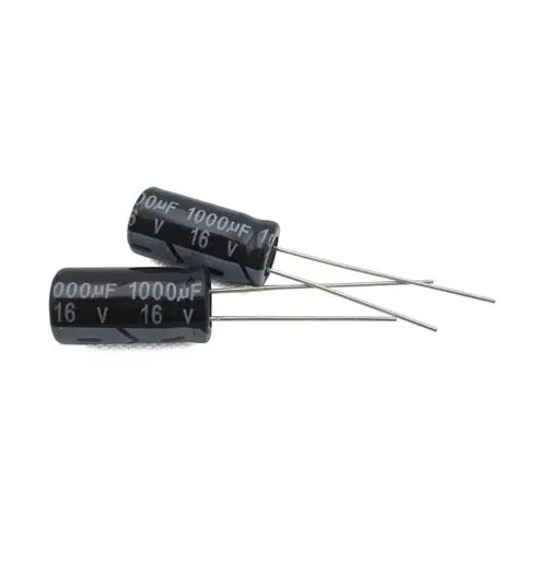 2PCS 1000uF 16V 105C Radial Electrolytic Capacitor USA Seller (2 PACK)