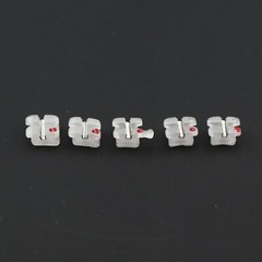 Orthodontic Roth 018/022 Metal Slot Ceramic Bracket 5-5 3M Clarity Aesthetic