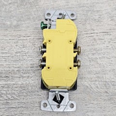 RACO 6239NI Floor Box Kit Nickel Plated Concealed Duplex Receptacle 15A 125V