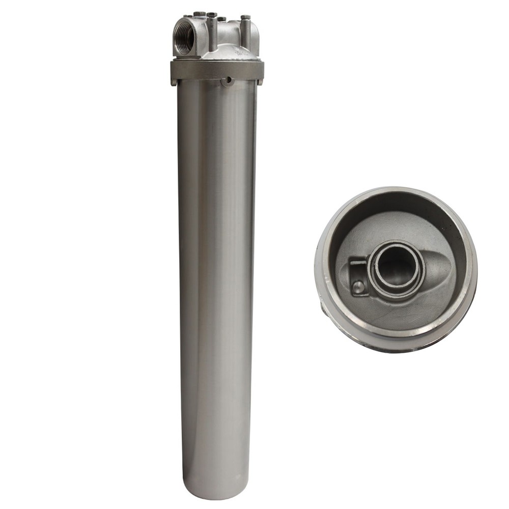 1″ NPT Corrosion-resistant 304 Stainless Steel Filter Housing for 20″ Cartridges