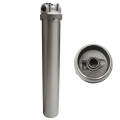 1″ NPT Corrosion-resistant 304 Stainless Steel Filter Housing for 20″ Cartridges
