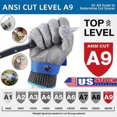 Stainless Steel Mesh Knife Cut Resistant Chain Mail Protective Glove Work Safety
