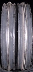 2) 3.50-6 350-6 3.50×6 350×6 F-2 tri three rib FRONT TIRES DS5100 4PR steer