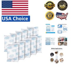 Efficient 80-Pack 20g Silica Gel – Food Safe Desiccants for Long-Term Storage