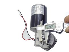 24V DC High Speed Wire Feed Drive Motor fits Mig Welder (Motor on The Left)