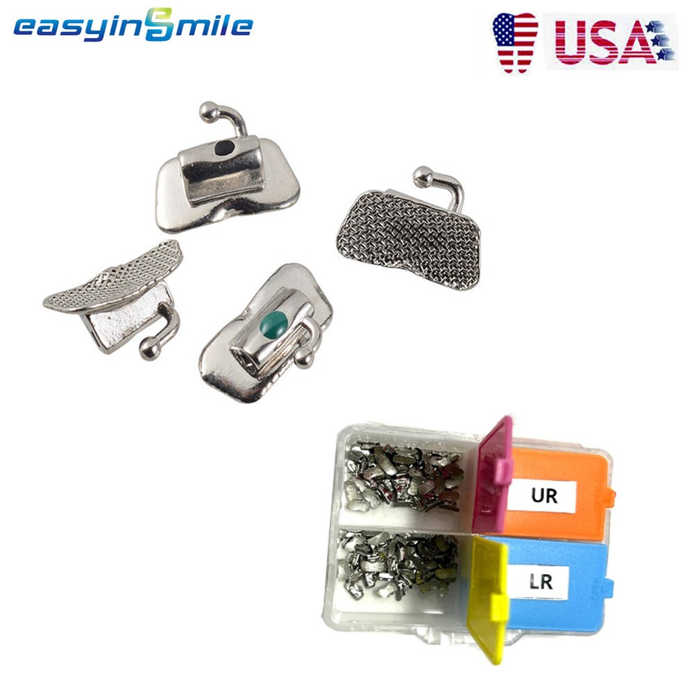 Orthodontic Buccal Tubes 1st Molar 2nd Molar Dental Brackets Non-convertible