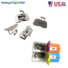 Orthodontic Buccal Tubes 1st Molar 2nd Molar Dental Brackets Non-convertible