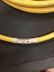 Turck Single Sided Male Cordset 15ft RSM RKM 56-5M/S3059