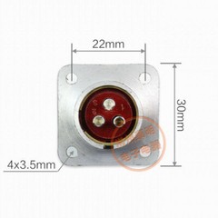 2-7 Pin P20 10-20Hz Male Connector+Female Plug Plug-type With Aviation Socket