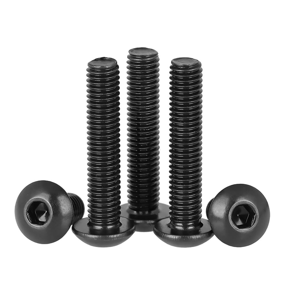 M4-0.7X40Mm Button Head Screw and Bolt, M4 Scoket Cap Screws,M4X40Mm Alloy Steel