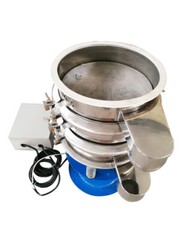 2 Layers Vibrating Screen 15.7in Vibrating Sieve Screen Shaker with Sealing Ring
