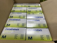 Adenna Nitrile Exam Glove 10×100 Powder Free Medium