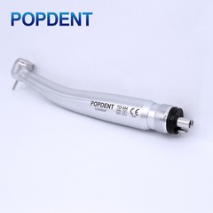 10Pcs POPDENT Dental LED E-generator High Speed Handpiece Push Button 4 Hole