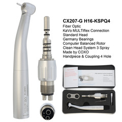 COXO Dental High Speed Fiber Optic Handpiece KaVo MULTIflex 4 6 hole LED Coupler