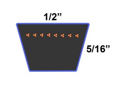 Heavy Duty Aramid Craftsman AYP Sears 140294 , 140067 Replacement Belt 1/2×82″