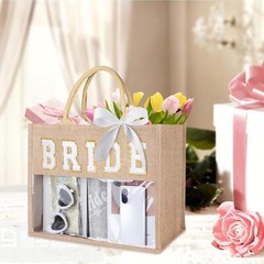 Bride Bag – to Be Tote bag, Semi-Transparent Design Beach Bag…
