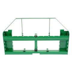 4000lbs Pallet Fork Frame For John Deere Loader Skid Steer For 2″ Receiver Hitch