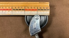 4 Light-Duty Plastic Metal Stem Black Caster Vintage Style (4-Pack) Castors