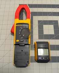 Fluke 381 Remote Display TRMS AC/DC Clamp Meter Multimeter w/ Probe Leads!