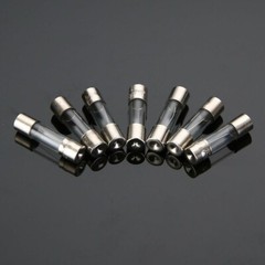100Pcs 5x20mm Quick Blow Glass Tube Fuse Assorted Kits Fast Action Glass Fuses