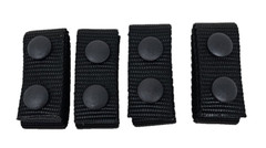 Uncle Mike’s Kodra Duty Nylon Web Snap Close Belt Keepers 2 1/4″ Belt #88652