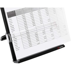 3M Desktop Document Holder (DH340MB): 3.375 in. x 12.0 in. / up to 150 sheets (B