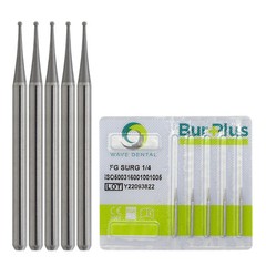 Wave Dental Carbide Burs FGOS Surgical Length 25mm Friction Grip FG 19mm Round