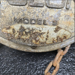 CM Cyclone Model S 1 Ton Manual Chain Hoist ~18 FOOT LIFT! Columbus McKinnon