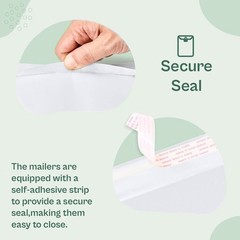 7.25″x12″ White Kraft Bubble Padded Mailers 7.25 x 12 Mailing Envelopes 6300