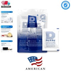 10 Gram [30 Packets] Silica Gel Packets Silica Gel Desiccants, Silica Gel Pac…