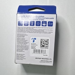 Brother TZe-2312PK TZE Label Tape 1/2 in Black on White Thermal 2 Pack