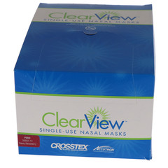 Accutron 33037-11 ClearView Single Use Nasal Hoods Pedo 12/Pk Strawberry