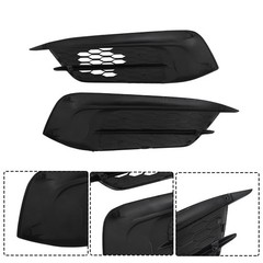 Front Fog Light Cover Set LH RH Replacement for Civic 2016-2018
