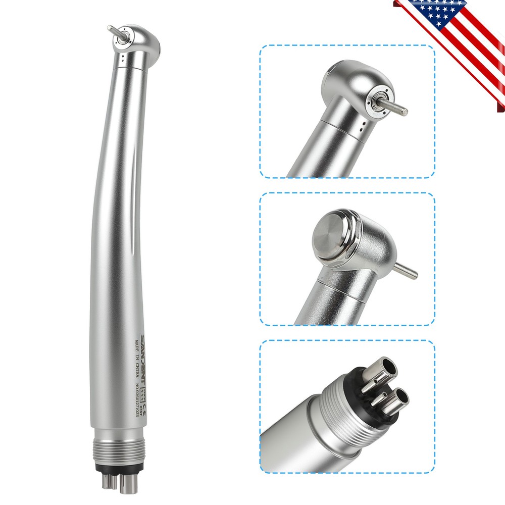 NSK Style Dental Turbina Handpiece High Speed 2/4HOLE/ 1:5 (LED Fiber Optic)