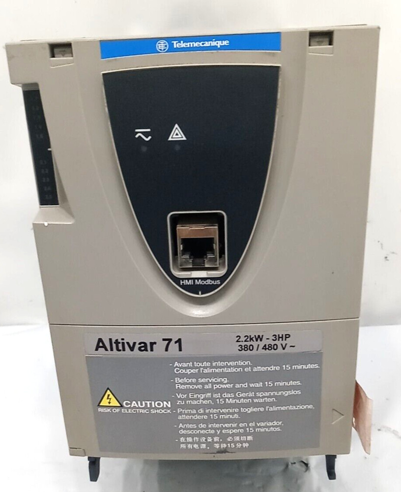Schneider Inverter Altivar71 2.2KW -3HP 380V ATV71HU22N4 Same As Pictures