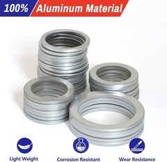 600 Pcs Aluminum Crush Washer Assortment Kit – 18 Sizes