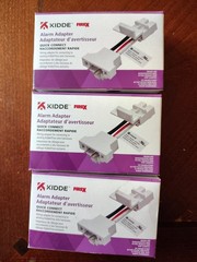 (3) Kidde‘s 20-9003 Quick Connect Adapter Plug for Hardwired Smoke and CO Detec